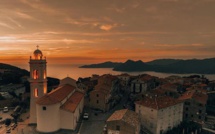 La photo du jour : Piana au coucher du soleil