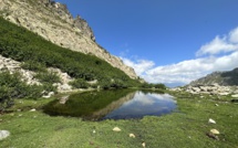 La photo du jour : le petit lac de San Ciprianu