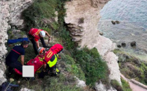 Bonifacio : Blessée sur une falaise, une personne évacuée par hélicoptère