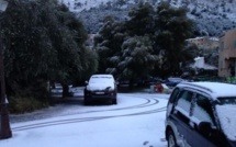 Les villages de Balagne se sont réveillés sous la neige