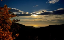 La photo du jour : clair de lune au-dessus de la vallée de la Bravona