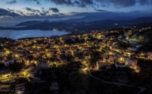 La photo du jour : quand la nuit tombe sur Cargese
