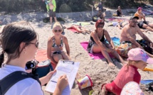 A Calvi, Inf’Eau Mer sensibilise les estivants à la protection des littoraux et fonds marins corses