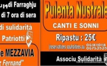 Mezzavia : Soirée Pulenta Nustrale organiséz par l'Associu Sulidarità