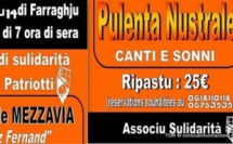 Mezzavia : Soirée Pulenta Nustrale organiséz par l'Associu Sulidarità