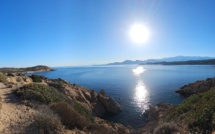 La photo du jour : de la Revellata à la pointe du Cap Corse