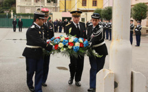 Caserne Bacchiochi : Hommage aux morts de la Gendarmerie