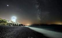 La photo du jour : la tour d'Albu sous la Voie lactée