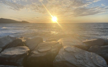 La photo du jour : coucher de soleil à Centuri