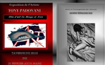 Tony Padovani et Caroline Milliasseau-Leca exposent leurs toiles à la Taverne du 20123