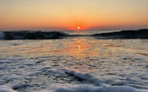 La photo du jour : lever de soleil sur la plage d'Alistro