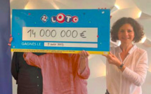 Loto en Corse-du-Sud : La gagnante des 14 millions d'euros a récupéré son chèque
