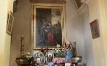 Bastia : restauré, le tableau de « La Visitation » retrouve A Scala Santa