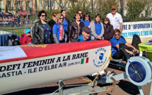 Bastia : Elles vont ramer jusqu'à l'Ile d'Elbe pour les droits des femmes