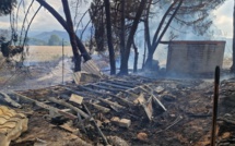 Calenzana : un mort dans l’incendie d’un mobil home