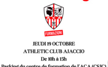Le centre de formation de l’AC Ajaccio organise une collecte de sang le 19 octobre