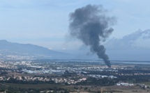 Biguglia : incendie sur le site de retraitement des déchets de Tragone