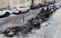 Plusieurs motos détruites par le feu dans le centre ancien de Bastia