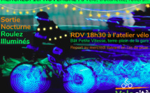 Sortie nocturne à vélo à Ajaccio : Les cyclistes invités à briller en toute sécurité