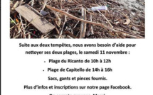Corsica Clean Nature lance un appel à la solidarité pour un grand nettoyage des plages d'Ajaccio