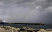 Bastia : Violents orages sur la ville