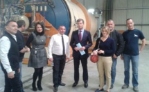 Semaine de l'industrie : Christophe Mirmand  en visite à Performance Composites Méditerranéen