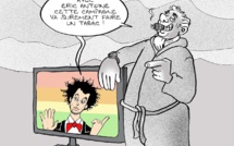 Le dessin de Battì : "un mois sans fumer"