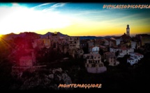 La photo du jour : Montemaggiore au soleil couchant