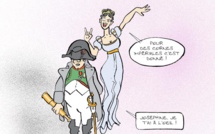 Le dessin de Battì : bicorne impérial