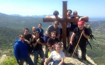 Lisula : Ghjuventù Indipendentista pose une nouvelle croix sur le Sant'Anghjule