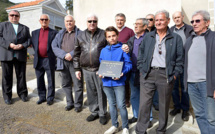 Hommage de l'amicale des anciens du GFCA à Paul Bertolucci et Angeot Dellasantina