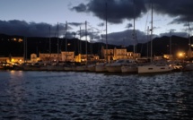 La photo du jour : crépuscule hivernal à Macinaggio