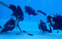 Handicap : à Bastia, des baptêmes de plongée en piscine pour GEM Zee Office