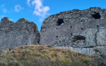 La photo du jour : le visage" du Castellacciu San Colombanu de Ruglianu