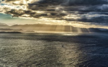 La photo du jour : la lumière de Sagone 