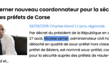 Nicolas Lerner, spécialiste de la sécurité intérieure française passé par la Corse, prend la tête de la DGSE