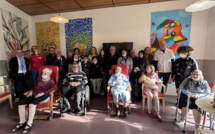Le Rotary Club Calvi-Balagne embellit l'hôpital avec les créations artistiques des collégiens 