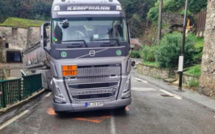 La traversée de Venacu temporairement interdite aux poids lourds