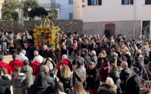 EN IMAGES - Sant'Antone Abbate célébré avec ferveur à Aregnu