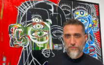 Biguglia : Les oeuvres du peintre bastiais Mike Rossi à découvrir au showroom de Delta Bois