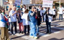 VIDÉO - Mobilisation du Collectif des Médecins Libéraux Corsica à Ajaccio