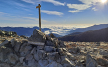 La photo du jour : Mer de nuages depuis Bocca Palmente