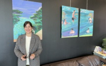 Bastia : Du micro aux pinceaux...Marie Bronzini expose à l'Alb'Oru