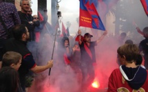 Ajaccio : Les "diables Rouges" envahissent la la Maison Carrée