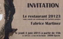 Fabrice Martinez expose au 201é3 à partir du 4 juin