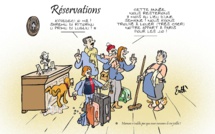 Le dessin de Battì : mieux vaut prendre ses billets à l'avance !