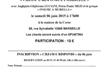 Marseille : Une soirée "Chjam'e rispondi è paghelle"