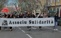 Bastia : plusieurs centaines de personnes dans la rue avec Patriotti  et Sulidarità