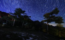 La photo du jour : le col de Bavella dans la nuit d'hiver