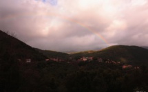 La photo du jour : Levie sous l'arc-en-ciel